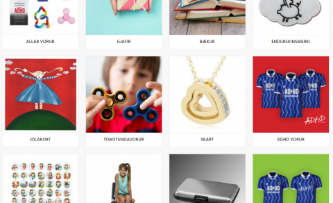 Jólin eru komin í vefverslun ADHD samtakanna.